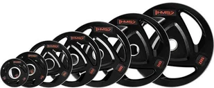 HMS TOX01 CZARNY TALERZ OLIMPIJSKI OGUMOWANY 1.25 KG - Pozostały sprzęt siłowy - miniaturka - grafika 3
