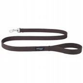 Smycze dla psów - Ami Play Smycz Bawełna Cotton M 140 x 2cm Brązowy - miniaturka - grafika 1