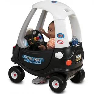 Little Tikes Samochód COZY COUPE 30 rocznica Radiowóz 615795 - Jeździki dla dzieci - miniaturka - grafika 2