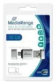 Huby USB - MediaRange 16GB USB Mobile 2 in 1 OTG pami$331$332 USB MR931 - miniaturka - grafika 1