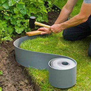 Vidaxl Nature Obrzeże 0,15 x 10 m, szare Outsideliving - Ogrodzenia - miniaturka - grafika 5