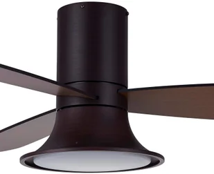 Beacon Lighting Wentylator sufitowy Flusso z lampą LED, brązowy - Wentylatory sufitowe - miniaturka - grafika 2