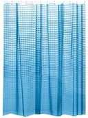 Zasłony prysznicowe - MSV Premium EVA zasłony prysznicowej 180 x 200 cm, poliester, niebieski, 30 x 20 x 15 cm 142158 - miniaturka - grafika 1