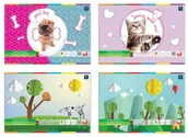 Szkolne artykuły papiernicze - Inter-druk Zeszyt papierów kolorowych A4 - miniaturka - grafika 1