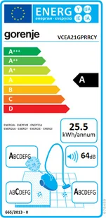 Odkurzacz Gorenje VCEA21GPRRCY - Odkurzacze - miniaturka - grafika 9