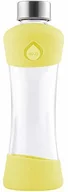 Akcesoria turystyczne - Butelka Equa Active Lemon do picia L szklana 550 ML i pokrowiec silikonowy na wodę ze szkła borokrzemowego Sport szklana wzornictwo - miniaturka - grafika 1
