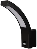 Lampy ogrodowe - Greenlux Kinkiet zewnętrzny LED SMD FALCO B 15W czujnik ruchu PIR czarny GXPS120 - miniaturka - grafika 1