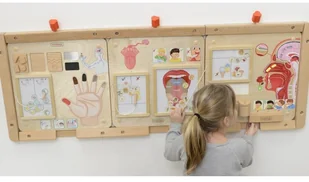 Masterkidz MASTERKIDZ Tablica Edukacyjna Zmysł Dotyku ME15792 - Tablice dla dzieci - miniaturka - grafika 6