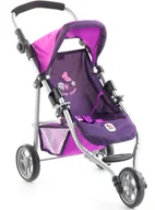 Wózki dla lalek - Bayer Chic Wózek dla lalek LOLA fioletowy - miniaturka - grafika 1