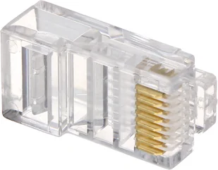 Wtyk Wtyki RJ45 Końcówki Rj 45 RJ-45 5e 100szt - Wtyczki i adaptery - miniaturka - grafika 2