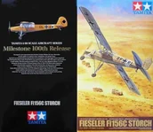 Modele do sklejania - Tamiya Samolot rozpoznawczo-łącznikowy Fieseler Fi 156 Storch 61100 - miniaturka - grafika 1