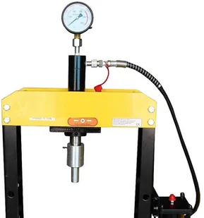 443 DOSTAWA GRATIS! 44358872 Prasa Hydrauliczna pneumatyka ruchomy tłok regulowany stół siła nacisku 10 T) 58872-uniw - Prasy - miniaturka - grafika 3