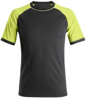 Odzież robocza - Snickers Workwear 2505 T-shirt neonowy 25050467 - miniaturka - grafika 1