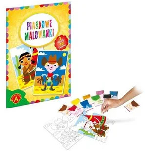 Alexander Piaskowe malowanki Kowboj Indianin - Zabawki kreatywne - miniaturka - grafika 3
