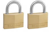 Kłódki - Master Lock zestaw kłódek 2x50 mm Dzień darmowej wysyłki darmowa - miniaturka - grafika 1