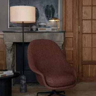 GUBI GUBI Gravity lampa podłogowa szary marmur/kremowa - Lampy stojące - miniaturka - grafika 3