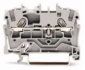 Kostki, złączki, wtyczki - WAGO Terminal przepustowy WAGO 4.20 mm Sprężynowe czerwony 2001-1203 100 szt 2001-1203 - miniaturka - grafika 1