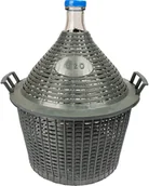 Domowy wyrób alkoholu - Browin Balon do wina 20 L w koszu plastikowym - miniaturka - grafika 1