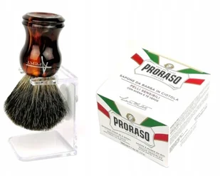 Pędzel Do Golenia Ze Stojakiem Włosie Borsuk 100% - Pędzle do golenia - miniaturka - grafika 21