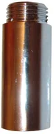 Akcesoria hydrauliczne - Przedłużka chrom gwint wewnętrzny / zewnętrzny 1/2  60 mm - miniaturka - grafika 1
