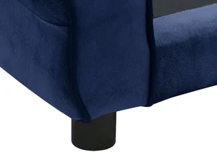 Sofa dla psa, niebieska, 72x45x30 cm, pluszowa - Legowiska dla psów - miniaturka - grafika 7