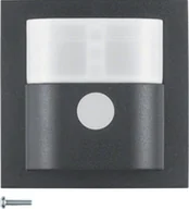 Systemy inteligentnych domów - Hager Hager KNX RF B.Kwadrat/B.3/B.7 antracyt nasadka czujnika ruchu komfort 1,1 m quicklink B_85345185 - miniaturka - grafika 1