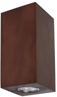 Lampy ścienne - Spotlight Kinkiet LAMPA ścienna WOODDREAM 2571276 ekologiczna OPRAWA drewniana kostka cube ekologiczna orzech - miniaturka - grafika 1