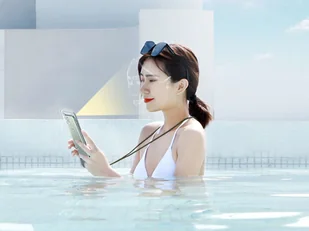 Baseus Etui wodoodporne Lets go Slip na telefon do 7.2 IPX8 Czarne ACFSD-DG1 - Etui i futerały do telefonów - miniaturka - grafika 12