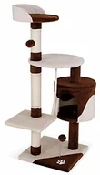 Drapaki dla kotów - dibea Kot drzewo na zadrapania, odporny na zadrapania drzewo zapewnia koty 112 cm wysokości, 112 cm, brązowo-beżowy - miniaturka - grafika 1