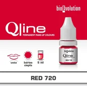 Pozostałe akcesoria kosmetyczne - BIOEVOLUTION Pigment Bioevolution Red 720 - Qline - 5ml 538 - miniaturka - grafika 1