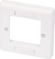 Wtyczki i adaptery - Lindy Single AV Face Plate for GBtype single Pattress Box 60541 60541 - miniaturka - grafika 1