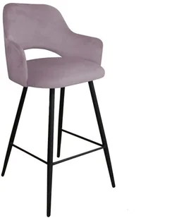 Hoker krzesło barowe Milano podstawa czarna/złota MG55 - Taborety i hokery Hoker krzesło barowe Milano podstawa czarna/złota MG55 - Taborety i hokery - miniaturka - grafika 4