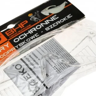 GEKO Okulary gogle ochronne przeciwodpryskowe - szerokie BHP 6306 G90023 - Odzież robocza - miniaturka - grafika 5