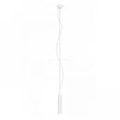 Lampy sufitowe - Redlux RIGA 28 lampa wisząca biała 230V LED 9W 38° 3000K R12458) Rendl - miniaturka - grafika 1