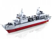 Klocki - Sluban Klocki Wojsko Okręt Statek Zaopatrzeniowy - miniaturka - grafika 1