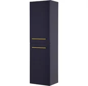 Szafki łazienkowe - Gante Słupek łazienkowy wiszący granatowy mat 143x40 cm Belli Gold BEL-GN-RW - miniaturka - grafika 1