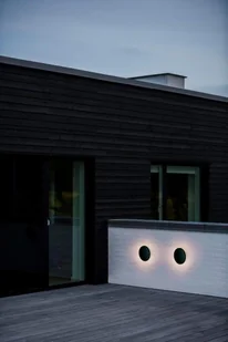 Nordlux Oświetlenie FLINT Lampa ścienna Czarny, 1-punktowy 46951003 (46941003) - Lampy ogrodowe - miniaturka - grafika 5