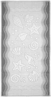 Ręczniki - Greno FLORA OCEAN RĘCZNIK 40x60 06 POPIELATY 380 068215 - miniaturka - grafika 1