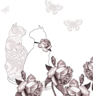 Clear Creations Karnet okolicznościowy Swarovski, Koty - Kartki okolicznościowe i zaproszenia - miniaturka - grafika 3