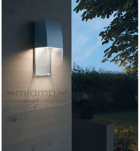 Eglo Zewnętrzna LAMPA ścienna SERVOI 95991 prostokątna OPRAWA LED 3,7W elewacyjny KINKIET ogrodowy IP44 biały przezroczysty 95991 - Lampy ogrodowe - miniaturka - grafika 3
