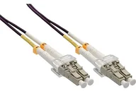 Adaptery i przejściówki - InLine LWL Duplex Kabel, "LC/LC, 50/125m", OM4, czarna, czarny 40 m 88540P - miniaturka - grafika 1