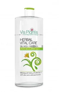 ELFA PHARM Vis Plantis Herbal Vital Care Płyn Micelarny 3w1 aloes + pantenol 500ml 815006 - Płyny micelarne - miniaturka - grafika 6