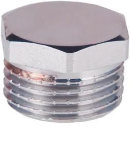 Invena Korek chrom 1/2" - Łączniki, trójniki, kształtki Invena Korek chrom 1/2" - Łączniki, trójniki, kształtki - miniaturka - grafika 1