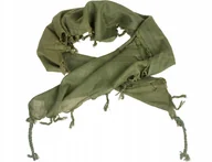 Apaszki i szaliki damskie - Szal Chusta Arafatka Kefija 110x110 Zielona Oliv - miniaturka - grafika 1