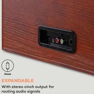 Auna Sarah Ann brązowy - Gramofony - miniaturka - grafika 7