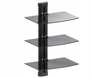 Maclean Uchwyt półka do DVD potrójna MC-664 8kg MC-664 - Uchwyty do telewizora - miniaturka - grafika 4