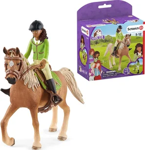 Schleich 42542 Sarah & Mystery Horse Club Figurki 0000045371 - Figurki dla dzieci - miniaturka - grafika 3