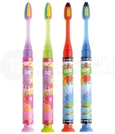 Szczoteczki do zębów dla dzieci - Sunstar GUM Monster Ligt-UP (903) - szczoteczka do zębów dla dzieci - miniaturka - grafika 1