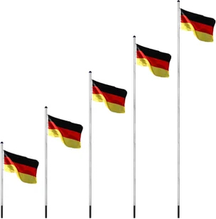 FLAGMASTER MASZT FLAGOWY 6,5M ALU MASZT DO FLAGI + FLAGA PL M2600 - Flagi i akcesoria - miniaturka - grafika 5