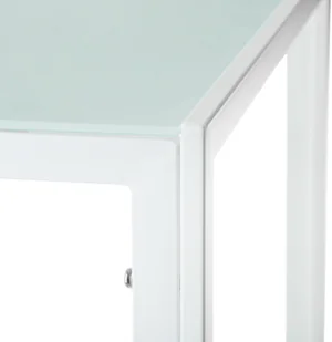 tectake Zestaw mebli do jadalni Berlin - biały 402838 - Krzesła - miniaturka - grafika 6